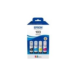 EPSON Ink Cartridge 103 EcoTank 4-colour Multipack L3110 L3111 L3150 L3151 EPSON Ink Cartridge 103 EcoTank 4-colour Multipack L3110 L3111 L3150 L3151