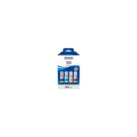 EPSON Ink Cartridge 103 EcoTank 4-colour Multipack L3110 L3111 L3150 L3151 EPSON Ink Cartridge 103 EcoTank 4-colour Multipack L3110 L3111 L3150 L3151
