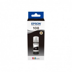 EPSON 108 EcoTank Black Ink Bottle EPSON 108 EcoTank Black Ink Bottle