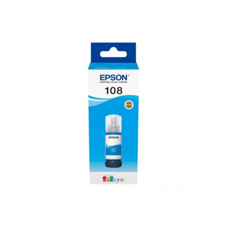 EPSON 108 EcoTank Cyan Ink Bottle