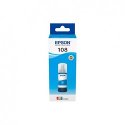 EPSON 108 EcoTank Cyan Ink Bottle