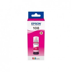 EPSON 108 EcoTank Magenta Ink Bottle EPSON 108 EcoTank Magenta Ink Bottle
