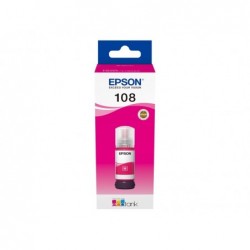EPSON 108 EcoTank Magenta Ink Bottle EPSON 108 EcoTank Magenta Ink Bottle