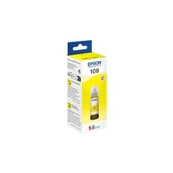 EPSON 108 EcoTank Yellow Ink Bottle