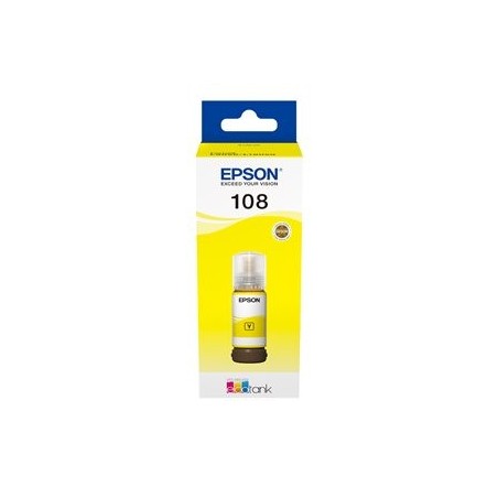 EPSON 108 EcoTank Yellow Ink Bottle