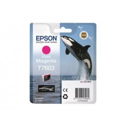 EPSON T7603 ink cartridge vivid magenta high capacity 25 9ml 1356 pages 1-pack