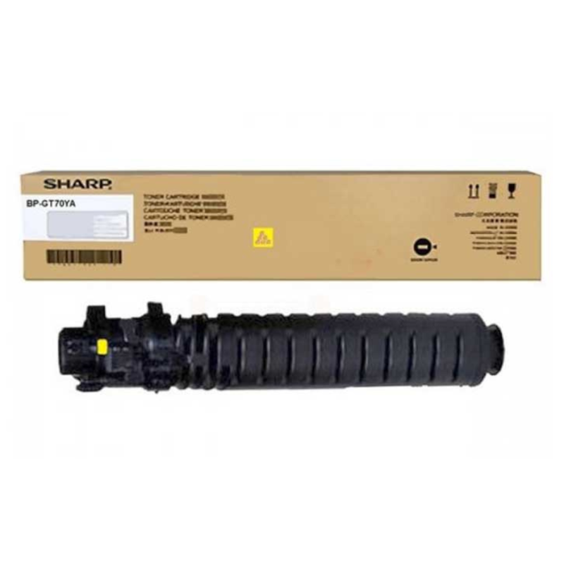 Sharp Toner BP-GT70YA Yellow 24K - Toner Sharp - Drukarki.pl