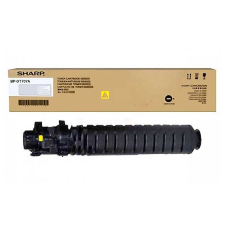 Sharp Toner BP-GT70YA Yellow 24K - Toner Sharp - Drukarki.pl