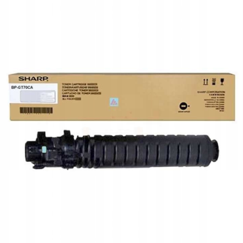 Sharp Toner BP-GT70CA Cyan 24K - Toner Sharp - Drukarki.pl