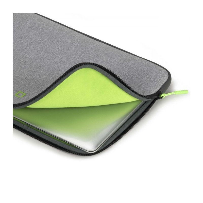 Etui Skin FLOW 13-14.1 szary/zielony 