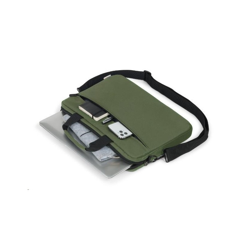 Torba do notebooka 13-14.1 cali BASE XX Slim Case oliwkowa zieleń