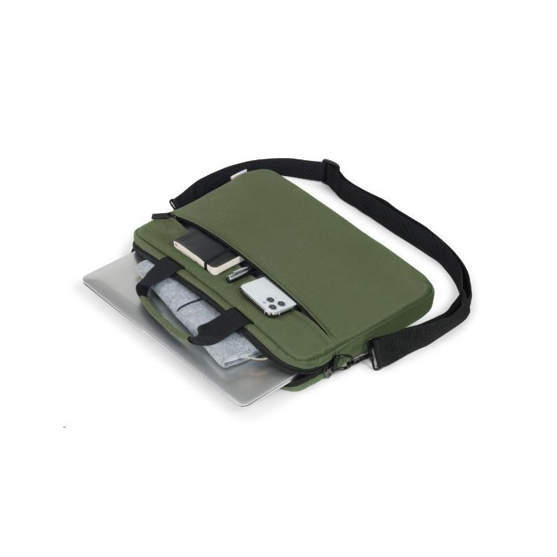 Torba do notebooka 14-15.6 cali BASE XX Slim Case oliwkowa zieleń