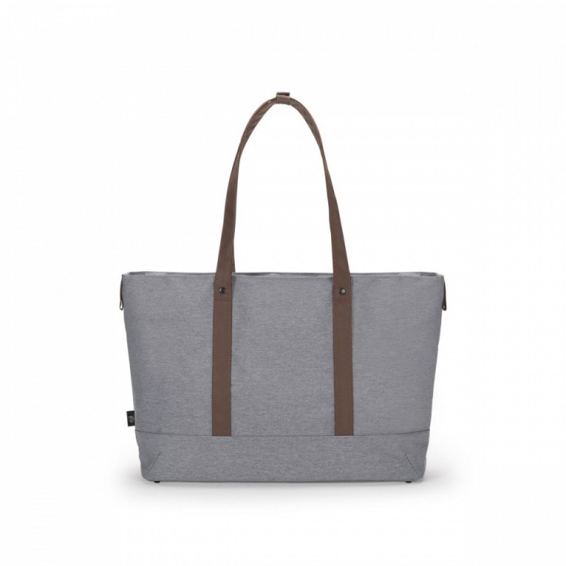 Torba na laptopa 13-14,1 cali Shopper Eco Motion jasnoszara