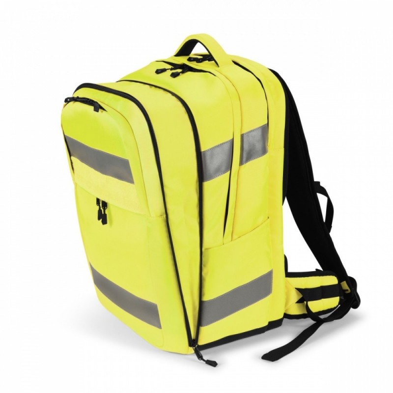 Plecak na laptopa 17.3 cali HI-VIS 32-38l żółty Plecak na laptopa 17.3 cali HI-VIS 32-38l żółty