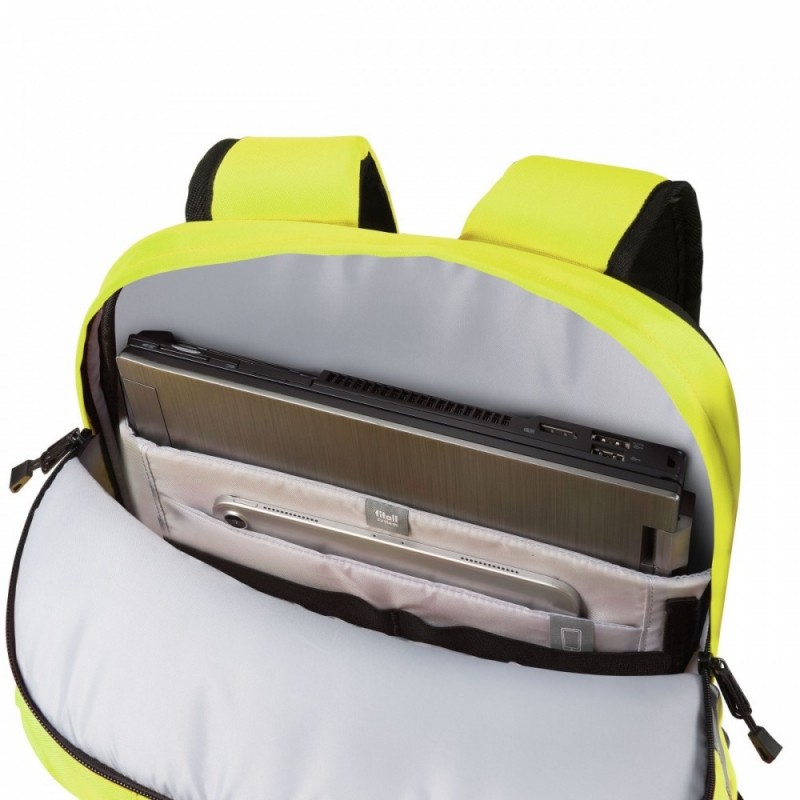 Plecak na laptopa 17.3 cali HI-VIS 32-38l żółty Plecak na laptopa 17.3 cali HI-VIS 32-38l żółty