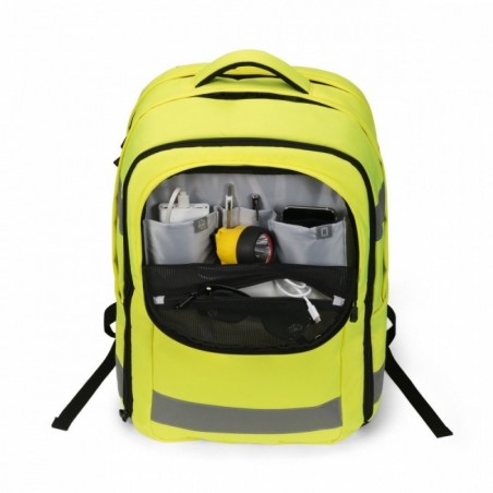 Plecak na laptopa 17.3 cali HI-VIS 32-38l żółty Plecak na laptopa 17.3 cali HI-VIS 32-38l żółty