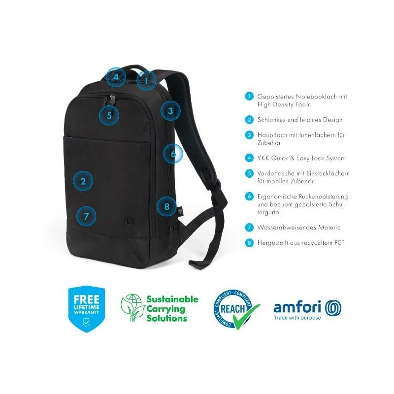 Plecak na laptopa Eco Slim MOTION 13-14,1 cala