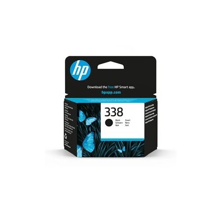 HP 338 oraiginal ink cartridge black standard capacity 11ml 450 pages 1-pack HP 338 oraiginal ink cartridge black standard capacity 11ml 450 pages 1-pack