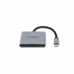 Stacja dokująca USB-C Portable 4-in-1 D ock 4K 2xHDMI 100W PD Stacja dokująca USB-C Portable 4-in-1 D ock 4K 2xHDMI 100W PD