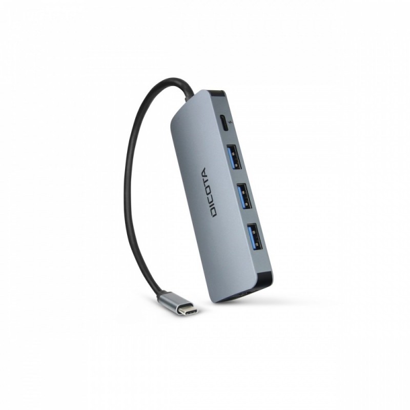 Hub USB-C 8 w 1 Multi Hub 4K PD 100W 