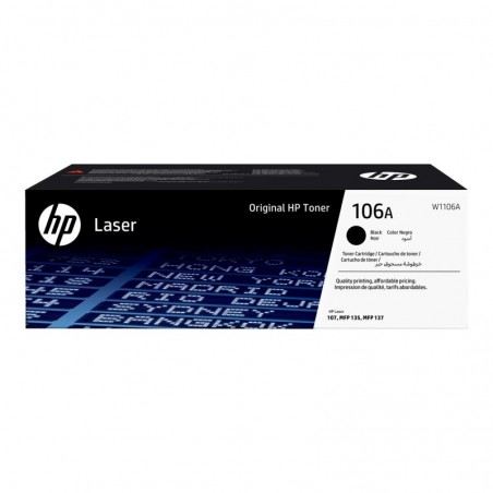 HP 106A Black Original Laser Toner Cartridge HP 106A Black Original Laser Toner Cartridge