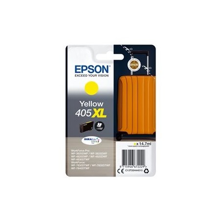 EPSON Singlepack Yellow 405XL DURABrite Ultra Ink EPSON Singlepack Yellow 405XL DURABrite Ultra Ink