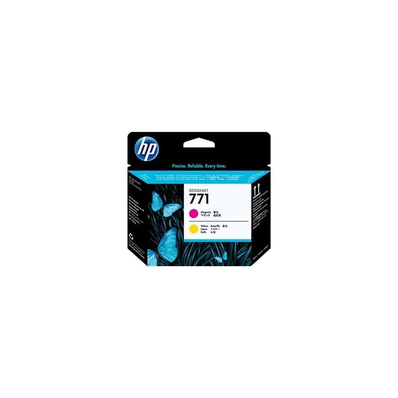HP 771 original printhead magenta and yellow
