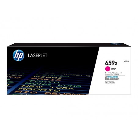 HP 659X High Yield Magenta Original LaserJet Toner Cartridge HP 659X High Yield Magenta Original LaserJet Toner Cartridge