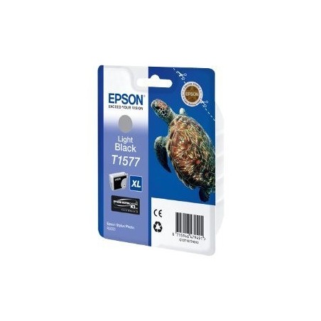 EPSON C13T15774010 Tusz Epson T1577 light black 25,9 ml R3000
