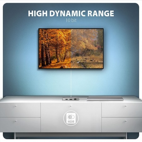 HMC-CUB83X2 Wieloportovy hub USB 7in1, 10Gbps, 2x USB-A, 1x USB-C, 1x HDMI 4K/144Hz, DP 8K/30Hz, GLAN, PD 100W, 15cm USB-C kabel HMC-CUB83X2 Wieloportovy hub USB 7in1, 10Gbps, 2x USB-A, 1x USB-C, 1x HDMI 4K/144Hz, DP 8K/30Hz, GLAN, PD 100W, 15cm USB-C kabel