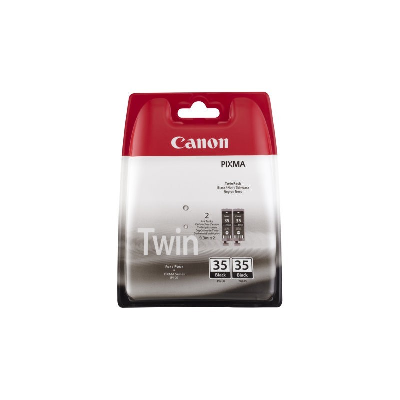 CANON PGI-35 Twin Pack Black Ink Value Pack (2 ink tanks)