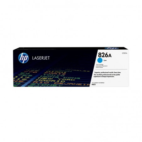 HP 826A Cyan LaserJet Toner Cartridge CF311A