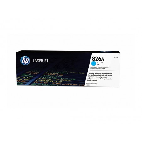 HP 826A Cyan LaserJet Toner Cartridge CF311A