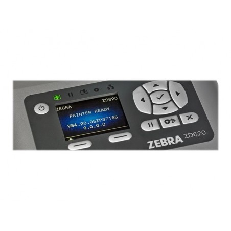ZEBRA ZD62142-T0EF00EZ TT Printer ZD620, LCD Standard EZPL 203 dpi, EU and UK Cords, USB, Serial, LAN ZEBRA ZD62142-T0EF00EZ TT Printer ZD620, LCD Standard EZPL 203 dpi, EU and UK Cords, USB, Serial, LAN