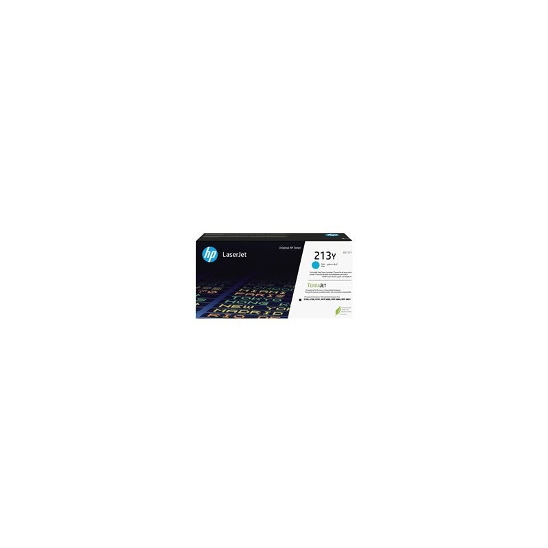 HP 213Y Cyan Original LaserJet Toner Cartridge