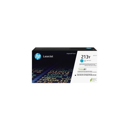 HP 213Y Cyan Original LaserJet Toner Cartridge