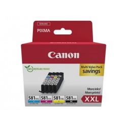 CANON CLI-581XXL Ink Cartridge C/M/Y/BK MULTI Sec