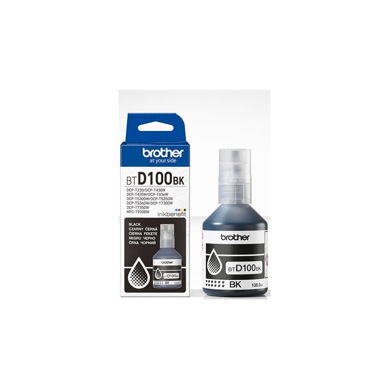 BROTHER BTD100BK INK BOTTLE - CEE/GEN