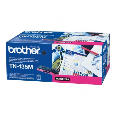 BROTHER TN135M Toner Brother TN135M magenta 4 000str HL-4040CN / HL-4050CDN / HL-4070CDW BROTHER TN135M Toner Brother TN135M magenta 4 000str HL-4040CN / HL-4050CDN / HL-4070CDW