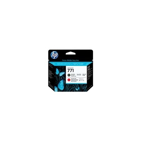 HP 771 original printhead matte black and chromatic red standard capacity 1-pack HP 771 original printhead matte black and chromatic red standard capacity 1-pack