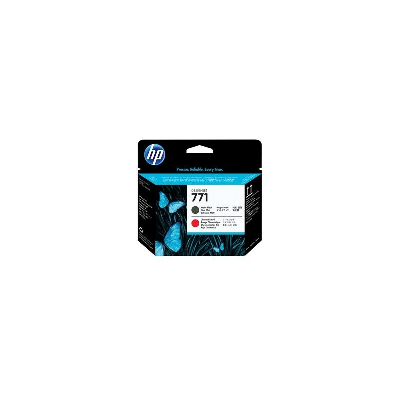 HP 771 original printhead matte black and chromatic red standard capacity 1-pack HP 771 original printhead matte black and chromatic red standard capacity 1-pack