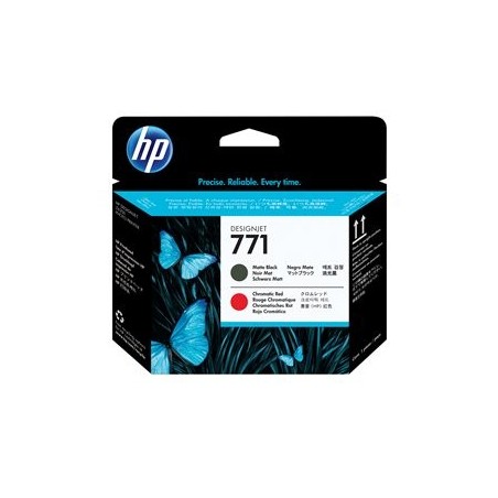 HP 771 original printhead matte black and chromatic red standard capacity 1-pack HP 771 original printhead matte black and chromatic red standard capacity 1-pack