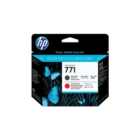 HP 771 original printhead matte black and chromatic red standard capacity 1-pack HP 771 original printhead matte black and chromatic red standard capacity 1-pack