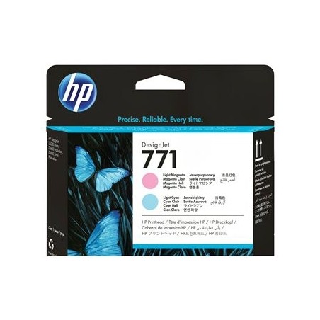 HP 771 original printhead light magenta and light cyan standard capacity 1-pack