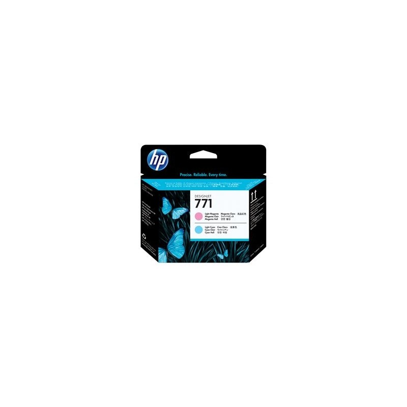 HP 771 original printhead light magenta and light cyan standard capacity 1-pack