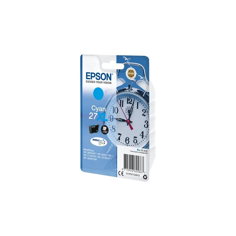 EPSON C13T27124012 Tusz Epson T2712 cyan XL DURABrite