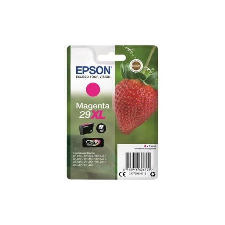 EPSON C13T29934012 Tusz Epson Singlepack magenta 29 Claria Home Tusz XL 6,4 ml