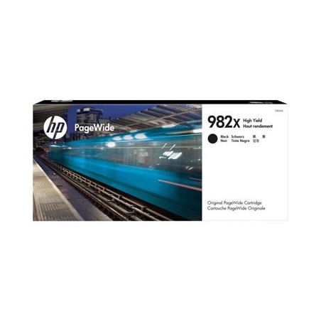 HP 982X High Yield Black Original PageWide Cartridge