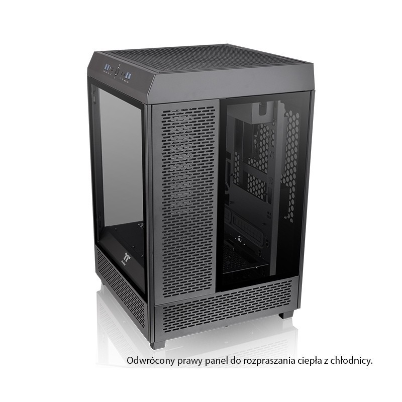 obudowa - The Tower 500/Black tg*3/ 120mm*2 obudowa - The Tower 500/Black tg*3/ 120mm*2