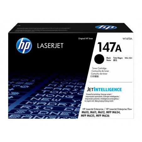 HP 147A Black LaserJet Toner Cartridge 10.500 pages HP 147A Black LaserJet Toner Cartridge 10.500 pages